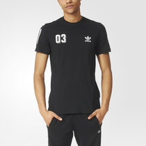 Adidas阿迪达斯三叶草短袖男2016夏季运动宽松圆领透气T恤AZ1021(AZ1021 XL)