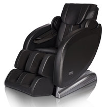 QTQ按摩椅S6豪华家用全身多功能3D机械手全自动零重力太空舱按摩电动沙发(黑色 热销)