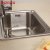 玺泽 SC8-835 厨房不锈钢水槽 一体成型单槽洗菜盆套装(8835无配置)第3张高清大图