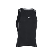 REA男装运动背心 科比pro无袖UA款紧身衣篮球训练吸湿排汗健身服紧身背心 R1601(黑色 M)