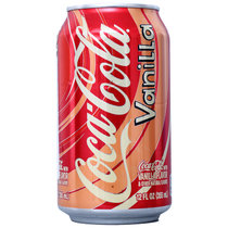 美国进口汽水 可口可乐汽水（香草口味） 355ml