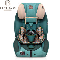 佰佳斯特 儿童汽车安全座椅 费莱罗 9个月-12岁 带ISOFIX接口(绿色祖玛石)