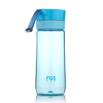 富光 情侣杯 带手绳创意透明太空杯FS1060-500(蓝色)